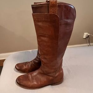 Frye Paige Leather Tall Riding Boots